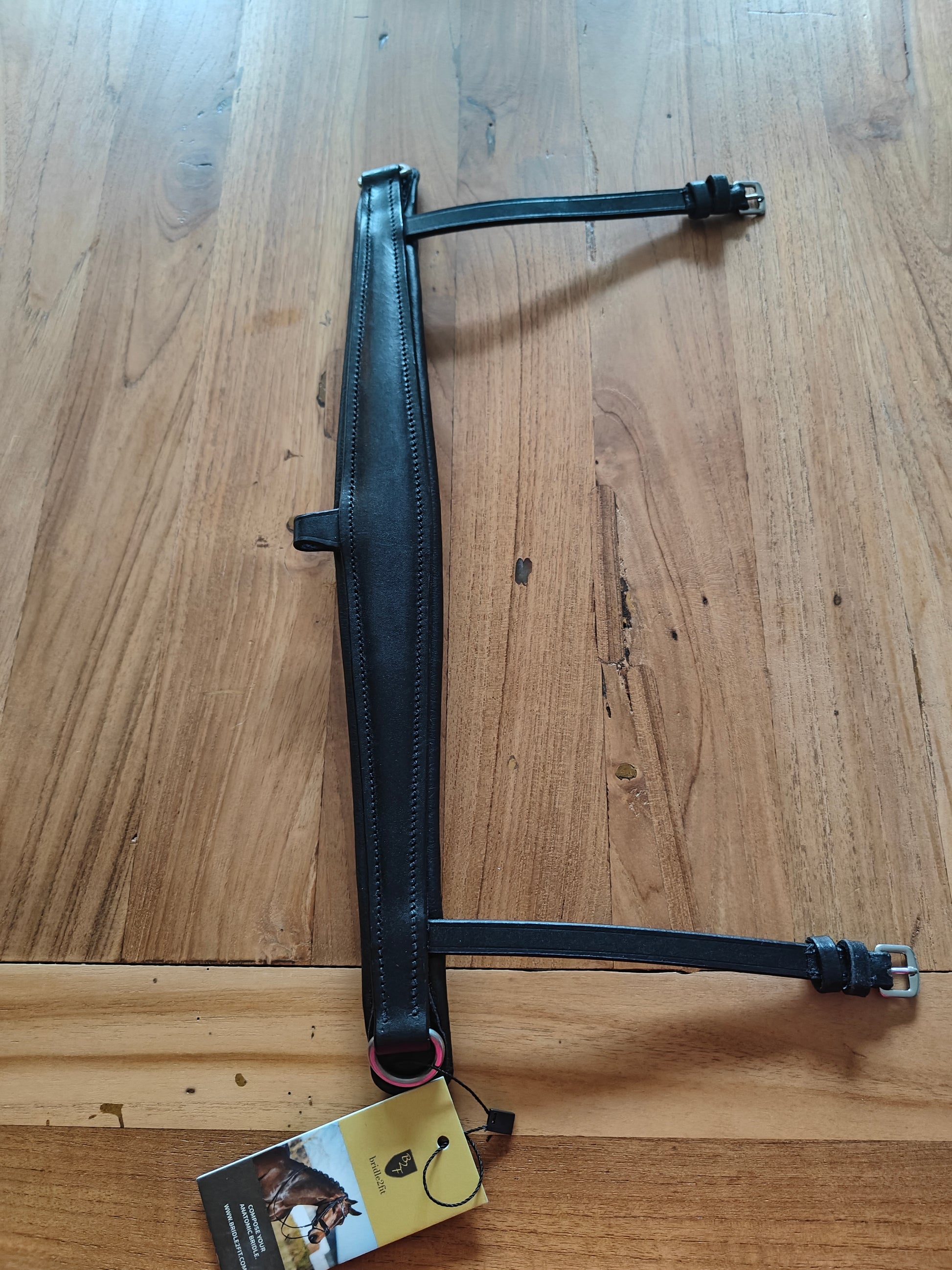 Bridle2fit Neusriem S3 medium zwart