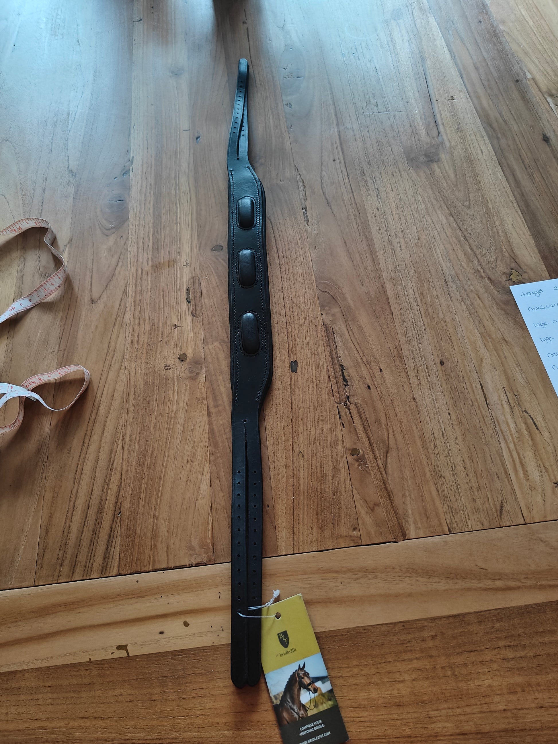 Bridle2fit kopstuk HP-4 70 cm zwart