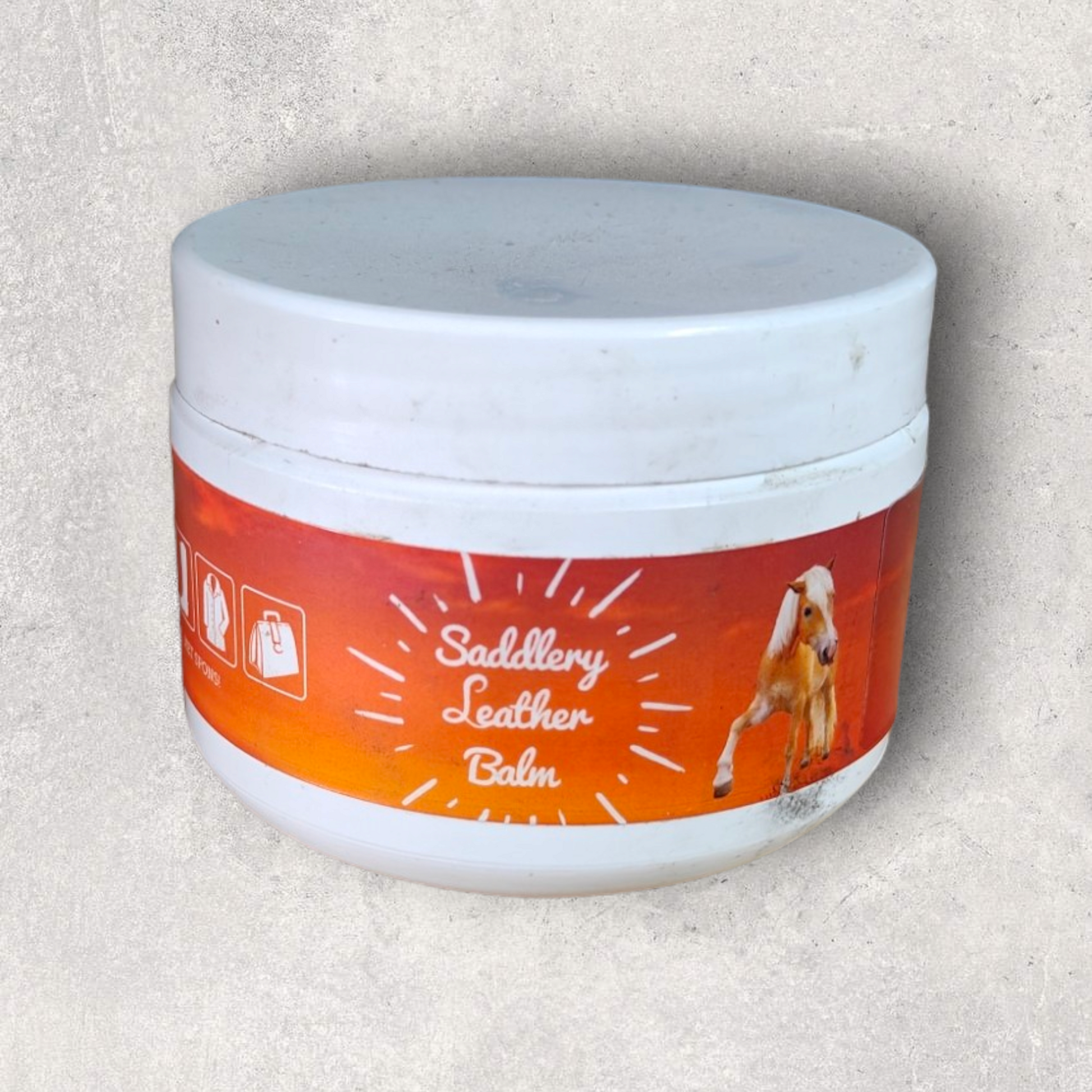 Saddlery leather balm
