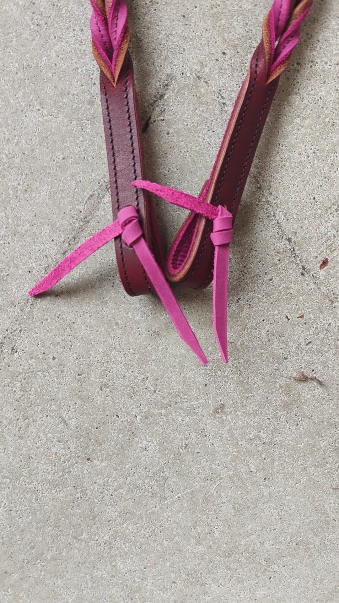 Western hoofdstel pink