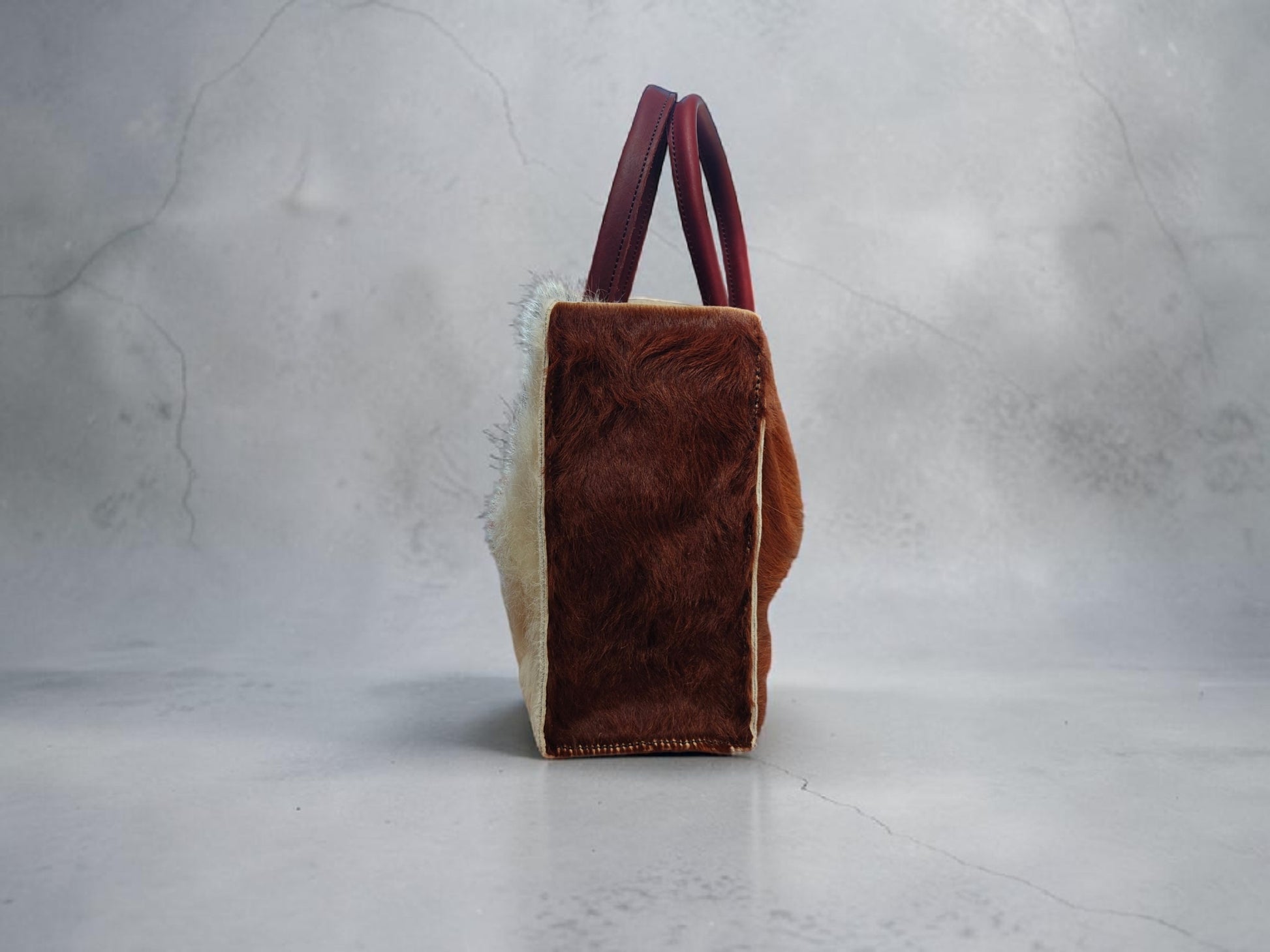 Handgemaakte Koeienhuid Shopper, Uniek & Tijdloos