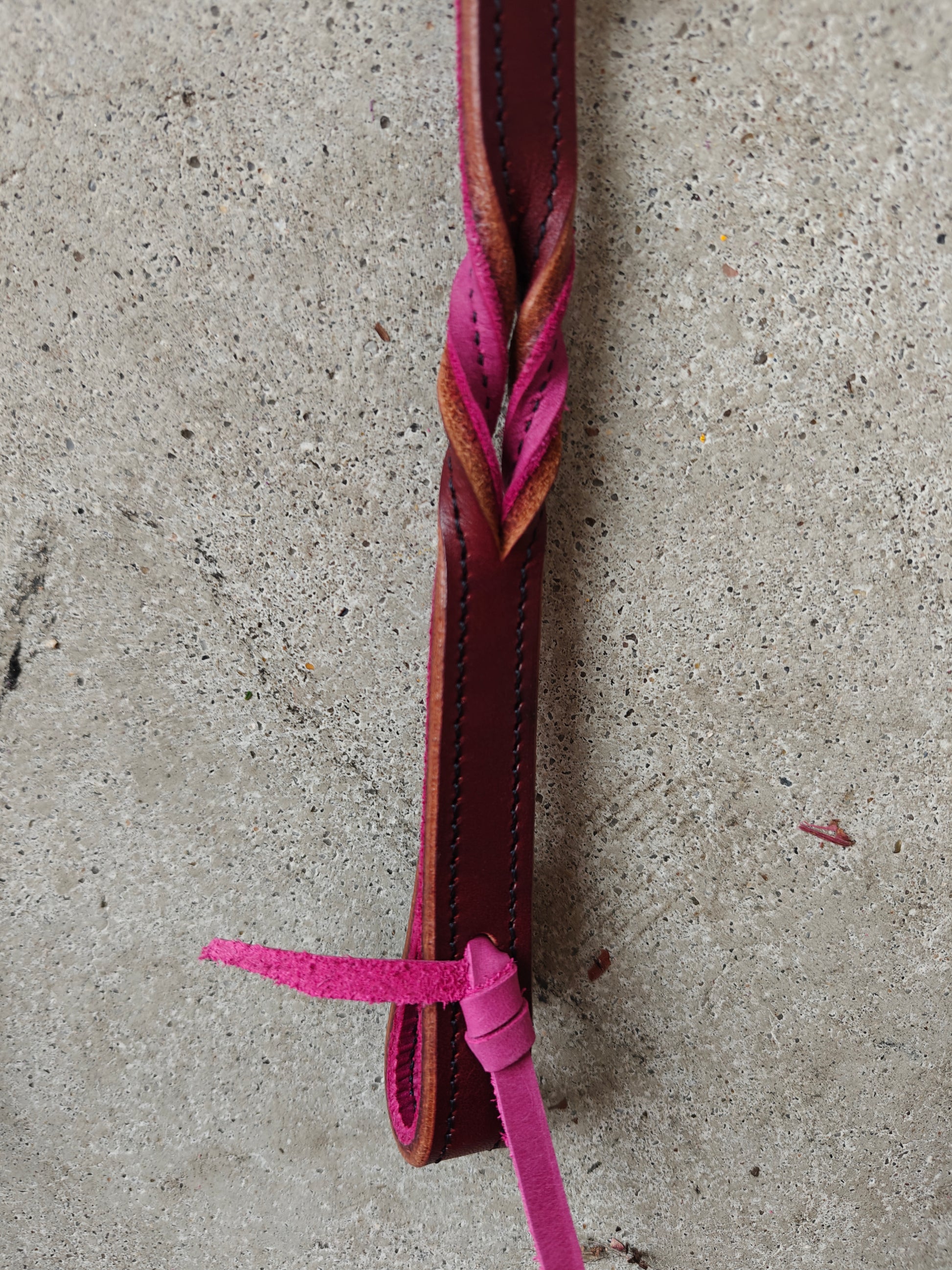 Western hoofdstel pink